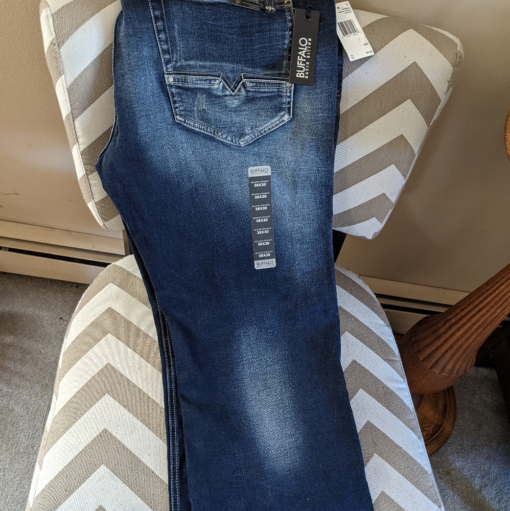 Men's Buffalo David Bitton Driven-X Jeans with Stretch Waist, 38 x 30